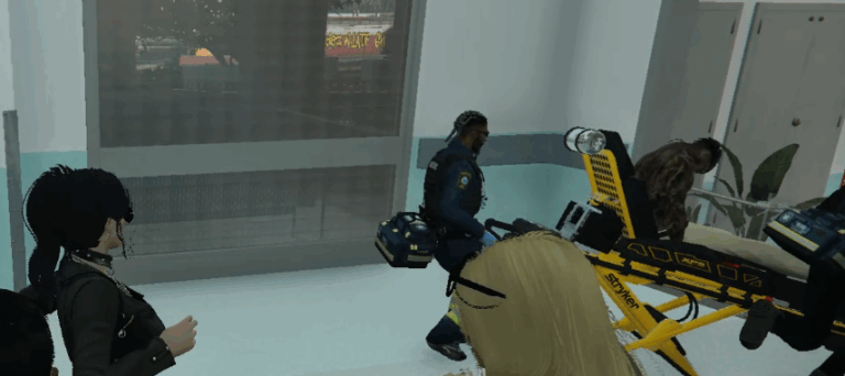 Samael Griffith à l’hôpital après une attaque à la voiture piégée, il sauve Xariah Taylor