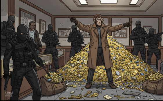 La bijouterie Ortega vidée de ses trésors