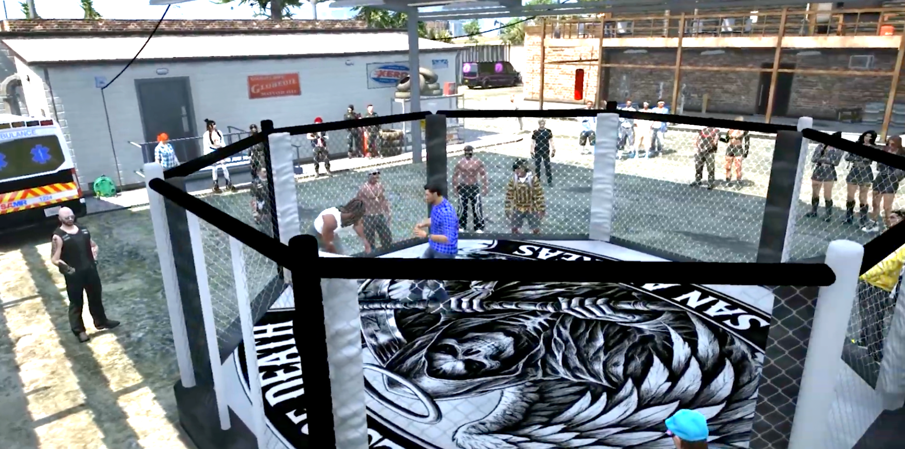 Sang, sueur et adrénaline : Au cœur du ring