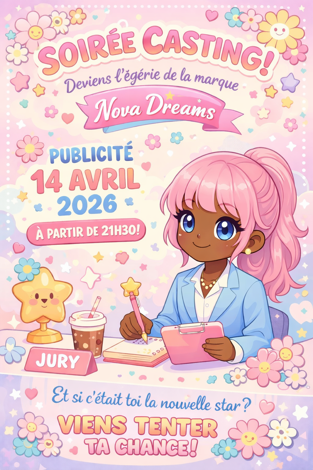 SOIRÉE CASTING NOVA DREAMS