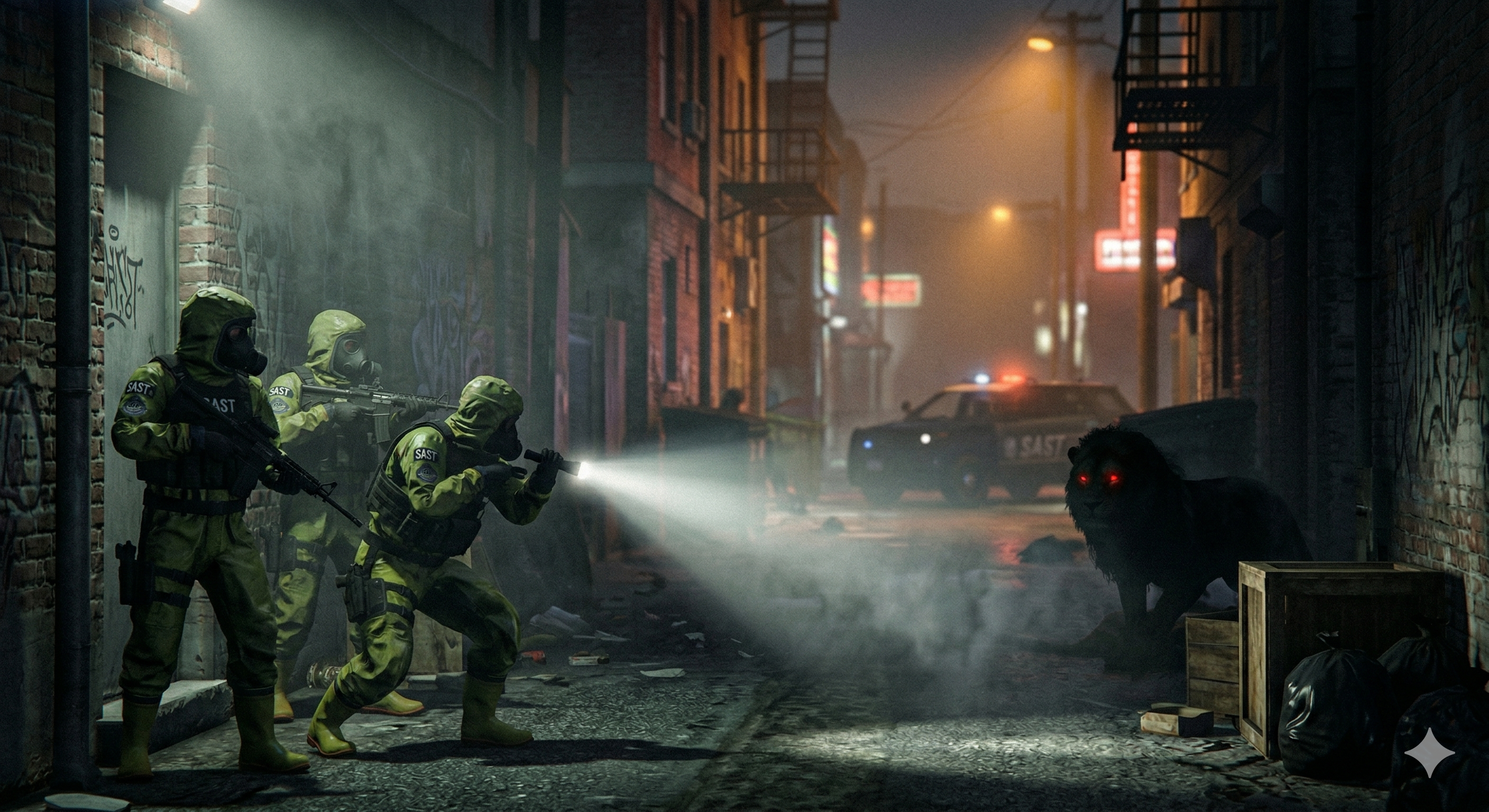 Alerte maximale : Bêtes sauvages, virus chimique et déni de Humane Labs, Los Santos plonge dans le cauchemar